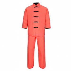 Traje Tang de Manga Corta, Servicio OEM, Ropa de Kung Fu para Niños, Uniformes Tradicionales de Tai Chi para Niños y Niñas, Arte Marcial Chino Wing Chun - Product Image 3