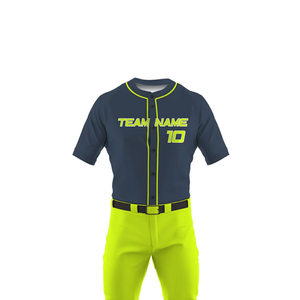 ZAVI SPORTS Men's Adult <b>Baseball</b> Uniforms 100% Polyester Sublimated Print Breathable Quick Dry Customizable Team Names/Numbers - Product Image 4