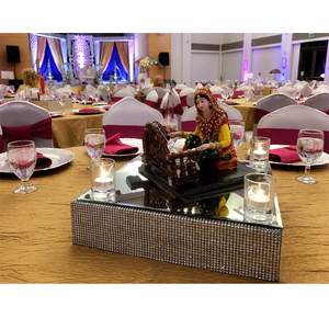 Punjabi Theme Center <b>Table</b> <b>Decoration</b> Wedding Charkha Lady Small Fiber Statue At Affordable Price Australia Sale - Product Image 1
