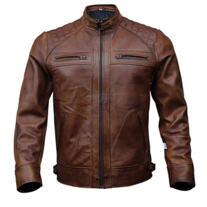Top Selling Wholesale Rate Leather Motorbike <b>Racing</b> <b>Jacket</b> With Top Stitching Genuine Leather Material Motorbike <b>Jackets</b> - Product Image 1