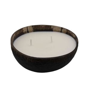 ถ้วยเทียนเปลือกมะพร้าวคุณภาพสูง ของตกแต่งบ้านรักษ์โลก - Product Image 1
