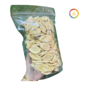 Chips de Plátano Secos, Crujientes, Sabor Dulce Ligero, Snack Premium - Product Image 3