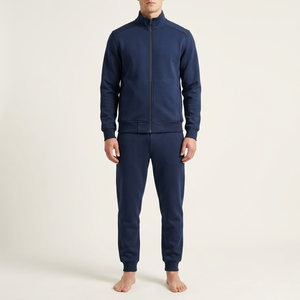 Fabricant de survêtements personnalisés pour hommes, ensemble de survêtements de sport et de fitness, fournisseur de vêtements de sport OEM sous marque privée, faible MOQ - Product Image 2