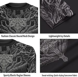 Fabricante de Ropa de Alta Calidad, Camiseta Raglán de Manga Larga para Hombre, Corte Ajustado - Product Image 2
