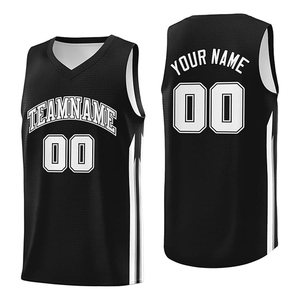 เสื้อบาสเก็ตบอลพิมพ์ลายตามสั่ง ระบายอากาศ แห้งเร็ว ปรับแต่งชื่อทีม เบอร์ เลข โลโก้ ไซส์ใหญ่ ชุดกีฬา บริการ OEM - Product Image 6