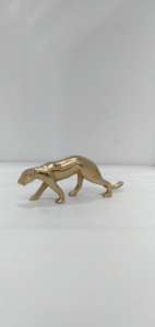 Estatua de animal art déco hecha a mano en aluminio, decoración de mesa para el hogar, regalo a precio económico. - Product Image 4