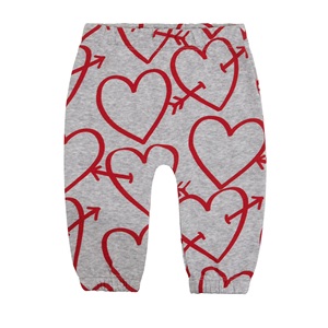 Ensembles de vêtements pour bébé en coton biologique à manches longues imprimés, ensembles de survêtements deux pièces en molleton French Terry pour bébé - Product Image 5