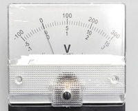 Voltmeter Analog DC Plastik Edukatif untuk Percobaan Fisika DDRS HM-PE152, Zhejiang, Cina