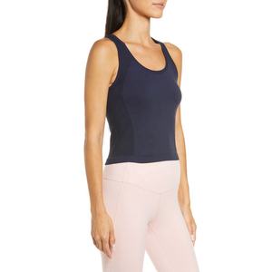 Camiseta sin mangas de secado rápido para mujer, camiseta de entrenamiento ajustada, Sexy, deportiva, para gimnasio - Product Image 3