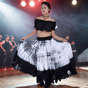 กระโปรงเต้นระบำหน้าท้อง25หลาคอลเลกชั่นล่าสุดกระโปรงชายหาดแบบเป็นทางการ/ลำลอง/คลับสไตล์พลัสไซส์ - Product Image 1