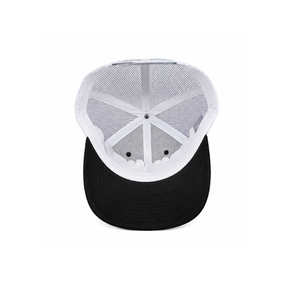 Casquettes de baseball en maille bicolores personnalisées en gros, casquettes trucker à 6 panneaux produites par une usine vietnamienne en plusieurs couleurs - Product Image 4