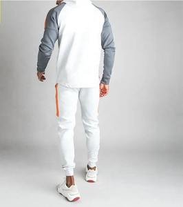 Vêtements de sport fitness, ensemble de survêtement zippé pour hommes, tenue de jogging, ensemble deux pièces, sweats à capuche, survêtements pour hommes, ensembles de fitness pour la salle de sport - Product Image 3