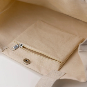 Bolsos Tote Extra Grandes de Diseño Personalizado para Mujer, Bolsos de Compras de Lona Personalizados con Correa para el Hombro, Logotipo Serigrafiado, Patrón Promocional - Product Image 3