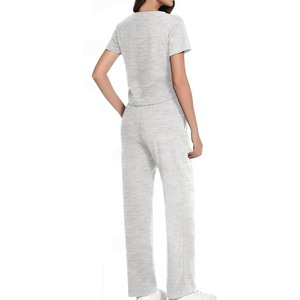 Low Price Lightweight Polyester Summer Sleep Set Best Quality Custom Regular Fit Printing <b>Womens</b> Summer Tracksuit For Wholesale - Product Image 3