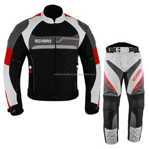 ชุดแจ็กเก็ตกเก็ตมอเตอร์ไซด์สำหรับแข่งรถมอเตอร์ไซค์, ชุดป้องกันแบบสวมป้องกันยูวีกันน้ำระบายอากาศได้ดี - Product Image 5