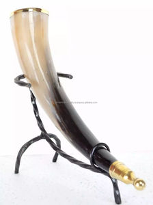 Yellow Ox Decorative Retro Horn Cup Retro Yellow Ox Artwork Beer <b>Mug</b> for Drinking - Product Image 6