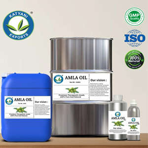 คาทยานี เอ็กซ์พอร์ตส์ น้ำมันอัมลา (Phyllanthus Emblica) 1 กก. น้ำมันบำรุงเส้นผมผสมสมุนไพร - สำหรับดูแลหนังศีรษะและสูตรดูแลส่วนบุคคล - Product Image 2