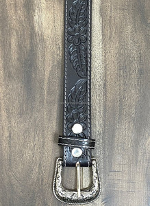 Cinturón informal de cuero con herramientas manuales para hombres y mujeres, cinturón con hebilla de Pin hecho a mano de cuero genuino Vintage, fabricante exclusivo - Product Image 4