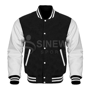 Top Quality Letterman Varsity Jackets In 100% Genuine Leather Eco Friendly Varsity Jackets Wholesale rate - Product Image 1