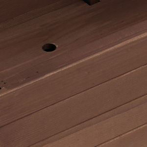 Fioriera Rialzata in Legno Carbonizzato con Design Moderno 43.5*17.5*44.5 Pollici, Struttura ad Arco con Graticolato e Cancello per Recinzione - Product Image 2