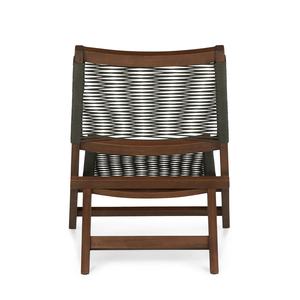 Silla Plegable Santa Hecha de Madera de Teca Sólida de Alta Calidad con Cuerda Tejida para Uso en Exteriores - Product Image 4