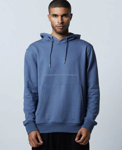 Quantité minimale de commande bas gros goutte épaule acide lavage vintage à capuche hommes capuche intégrale demi zip up respirant coton à capuche - Product Image 6