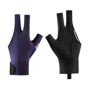 Guantes de Billar Ployster de 3 Dedos, Spandex Elástico, Ambidiestros, Unisex, para Snooker, Soporte Profesional, Personalización de Fábrica - Product Image 3