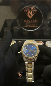 Montre en diamant moissanite pour homme, fournisseur indien, bijoux haut de gamme, fabrication de qualité supérieure, disponible au meilleur prix - Product Image 5
