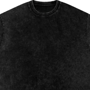 Camiseta Vintage Lisa Unisex al por Mayor OEM, Camiseta de Algodón Grueso Lavada con Ácido, Talla Grande, con Logotipo Personalizado - Product Image 4