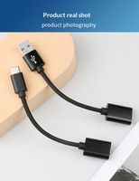 Câble de données USB Type-C en stock avec double anneaux magnétiques, blindage EMI, charge rapide, 1,52 mètres de long