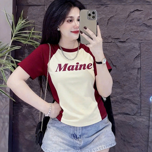 Women Asymmetrical Short Sleeve T Shirt Wholesale High Quality Fast Delivery 100% <b>Linen</b> Casual Customized Packaging Made Vietnam - Product Image 5