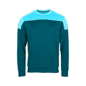 เสื้อสเวตเชิ้ตผู้ชายสีเขียวมะกอก คอกลม แขนยาว ทรงปกติ แต่งสีตัดกัน ผ้าถัก สไตล์ลำลอง สำหรับฤดูใบไม้ร่วง - Product Image 6