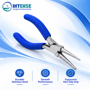 Professional Stainless Steel <b>Round</b> <b>Nose</b> Loop Forming <b>Pliers</b> Jewelry Making Wire Bending Precision Stepped Mandrel <b>Pliers</b> with Er - Product Image 3