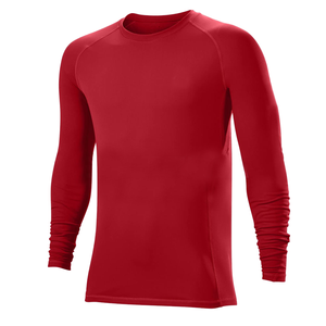 Rashguard de performance MMA unisexe, séchage rapide, respirant, compression, haut d'entraînement, extensible, Spandex/Polyester, sports nautiques - Product Image 1