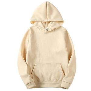 ชุดวอร์มแฟชั่นกีฬาแบบสั่งทำจากโรงงาน ชุดแทรคสูทแบบมีฮู้ด ผ้าฝ้ายเรียบ - Product Image 4