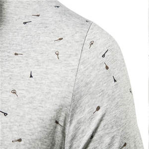 <b>Mens</b> <b>Long</b> <b>Sleeve</b> Rugby Polo <b>Shirt</b> Bold Horizontal <b>Stripes</b> Contrast White Collar Casual Slim Fit Cotton Blend Winter Tops Apparel - Product Image 2
