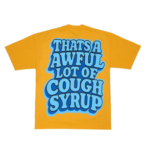 Camisetas de Gran Tamaño Estampadas 100% Algodón de Alta Calidad para Hombre, Nuevas, con la Frase 'THAT'S AWFUL LOT of COUGH SYRUP', Ropa Masculina - Product Image 2