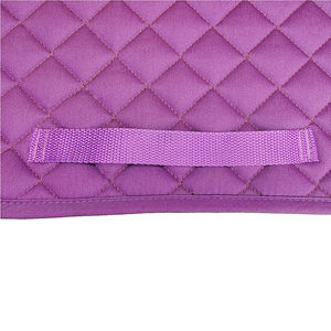 OEM ODM Fournitures équestres : Tapis de selle carré en polyester matelassé antidérapant pour l'équitation western et la course, personnalisable - Product Image 4