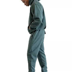 Ensemble de survêtements décontractés pour hommes de haute qualité, élégants, de couleur unie, à séchage rapide, pour adultes - Product Image 2