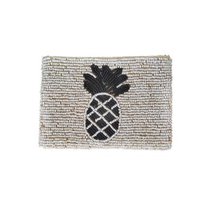 Embroidered Coin mini zipper <b>small</b> <b>wallet</b> Full Handmade Accept Custom Design Beaded Pouch luxury design - Product Image 6