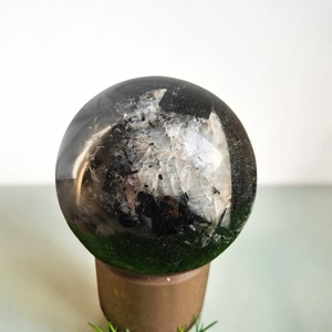 High Quality Black Tourmaline Quartz Crystal Sphere Healing Stone Wholesale Supplier - Product Image 6