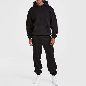 High Quality Men's Winter Hoodies Sweatshirts & <b>Jogger</b> Tracksuit Pullover Oversized Breathable Streetwear Custom Embroidery Logo - Product Image 3