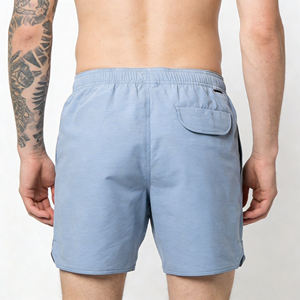 Shorts cargo confortables et extensibles pour hommes, avec poche zippée, séchage rapide, respirants, pour l'entraînement, boardshorts - Product Image 2