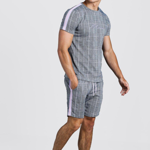 Shorts cargo professionnels multi-poches à taille élastique pour hommes - Style décontracté uni, respirant et imperméable - Product Image 5