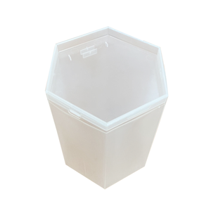 Plásticos Personalizados: Servicio integral OEM/ODM, desde el diseño hasta el producto finalizado - caja de plástico hexagonal - Product Image 2