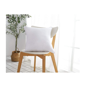 Oreillers de lit rectangulaires blancs modernes en coton 100% écologique, solides, avec soutien du cou et effet rafraîchissant - Product Image 6