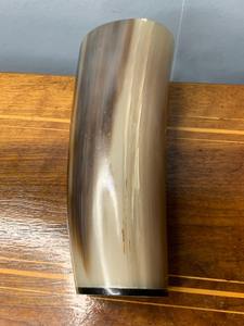 Artisanat naturel fait main, coupe à boire en agate sculptée à la main, verre à shot Viking, coupes en corne - Product Image 2