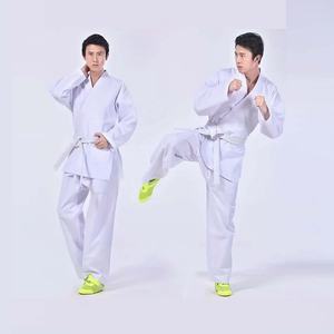 ออกแบบชุดยูโดคาราเต้แบบหนาพิเศษสำหรับขายส่ง พร้อมโลโก้ด้านหน้า สำหรับศิลปะการต่อสู้-ทุกขนาด ผู้ชาย ผู้หญิง เด็ก - Product Image 1