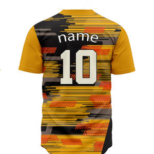 Camiseta de Béisbol Personalizada de Secado Rápido con Botones, Uniforme de Equipo de Béisbol de Poliéster - Product Image 4