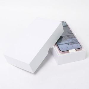 Factory Wholesale High Quality Blank White Cardboard <b>Box</b>, Luxury Mobile Phone Packaging <b>Box</b> for Retail Sale - Product Image 1